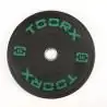 Dischi BUMPER training nero con boccola inox svasata, Absolute line