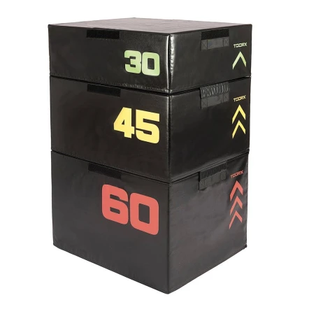 Set di 3 soft plyo box impilabili