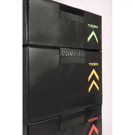 Set di 3 soft plyo box impilabili