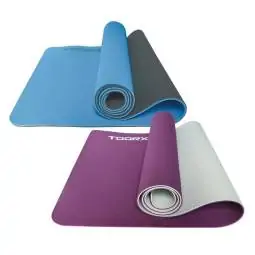 Materassino dual color in TPE per yoga con superficie antiscivolo