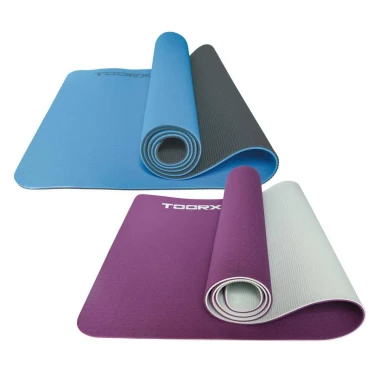 Materassino dual color in TPE per yoga con superficie antiscivolo