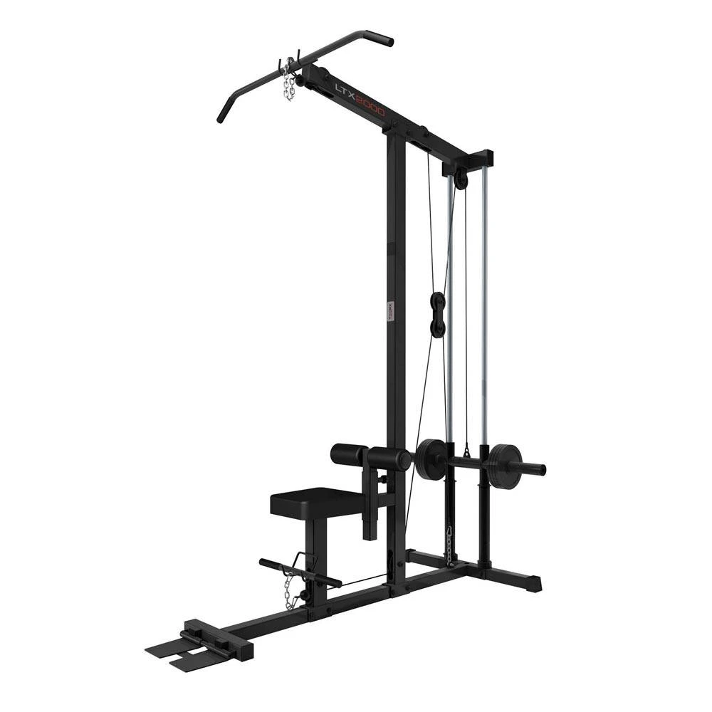 Lat machine LTX-2000 con pulley basso a caricamento dischi