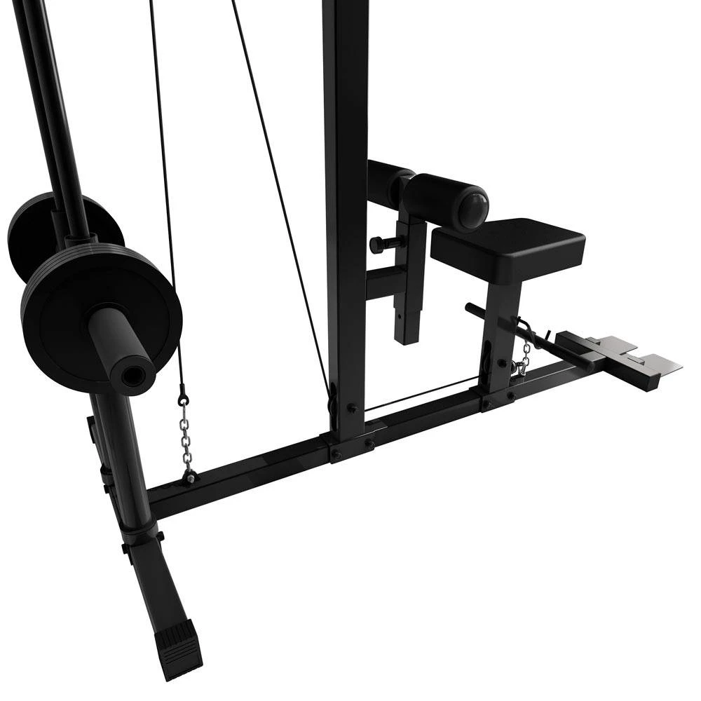 Lat machine LTX-2000 con pulley basso a caricamento dischi