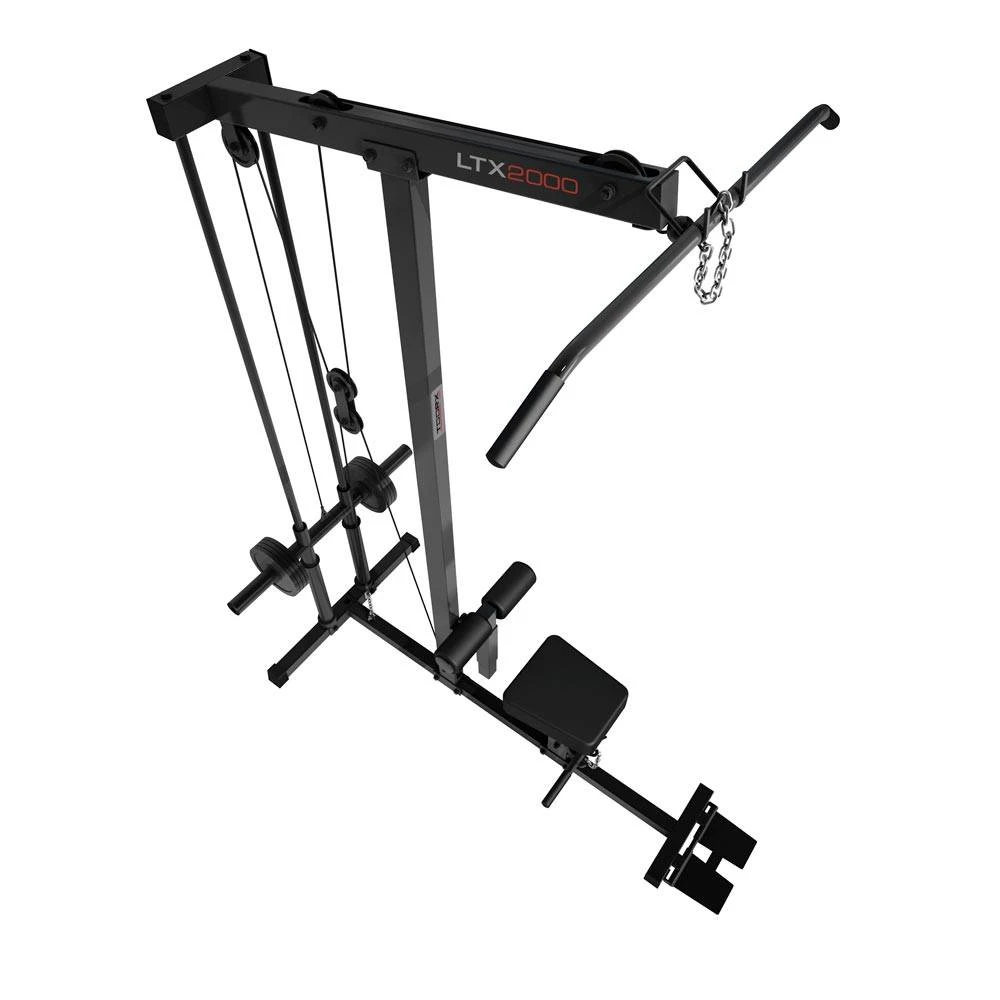 Lat machine LTX-2000 con pulley basso a caricamento dischi
