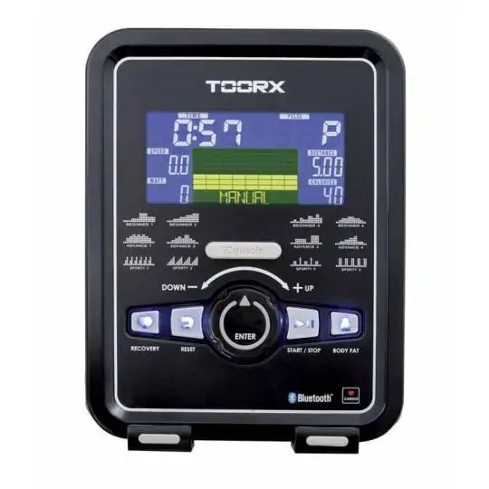 Bicicletta da camera BRX-300ERGO HRC elettromagnetica con ricevitore wireless
