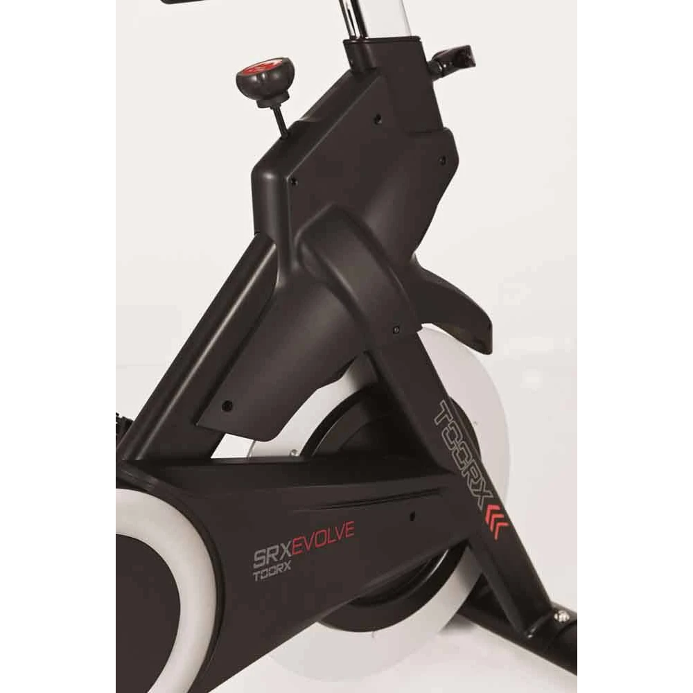 Indoor cycle SRX-EVOLVE con ricevitore wireless e fascia cardio inclusa App