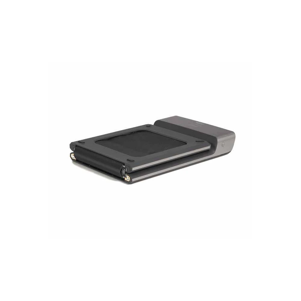 Tapis roulant WalkingPad grigio con display