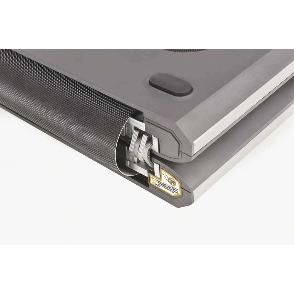 Tapis roulant WalkingPad grigio con display