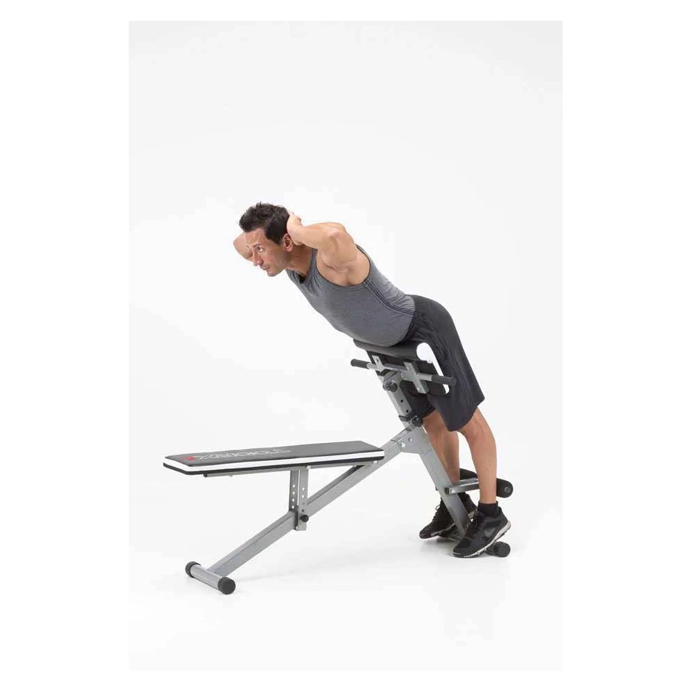 Panca per hyperextension con panca piana e inclinabile multiuso WBX-40 MULTI FIT
