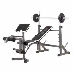 Panca porta-bilanciere WBX-90 Professional richiudibile con leg extension