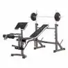 Panca porta-bilanciere WBX-90 Professional richiudibile con leg extension