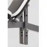 Panca porta-bilanciere WBX-90 Professional richiudibile con leg extension