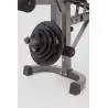 Panca porta-bilanciere WBX-90 Professional richiudibile con leg extension