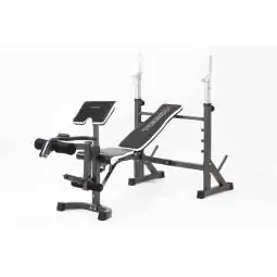 Panca porta-bilanciere WBX-90 Professional richiudibile con leg extension