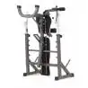 Panca porta-bilanciere WBX-90 Professional richiudibile con leg extension