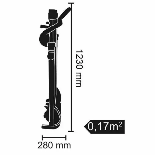 Tapis Roulant TFK-SLIM MAG salvaspazio magnetico