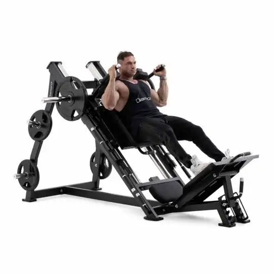 Combo Leg Press 45° / Hack Squat - Plate Loaded - Serie 500 - Diamond