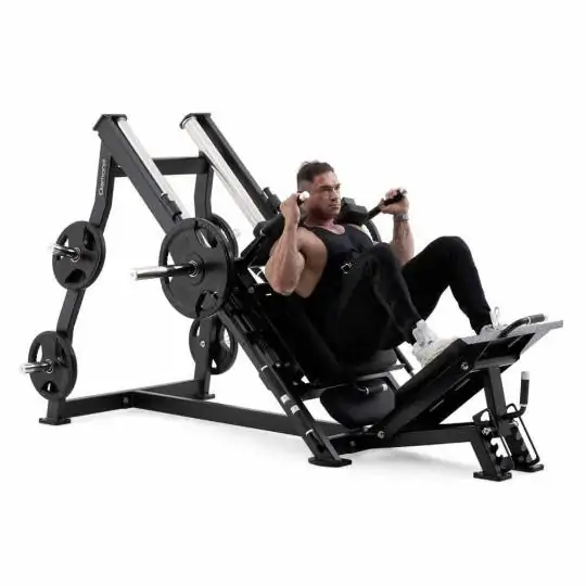 Combo Leg Press 45° / Hack Squat - Plate Loaded - Serie 500 - Diamond