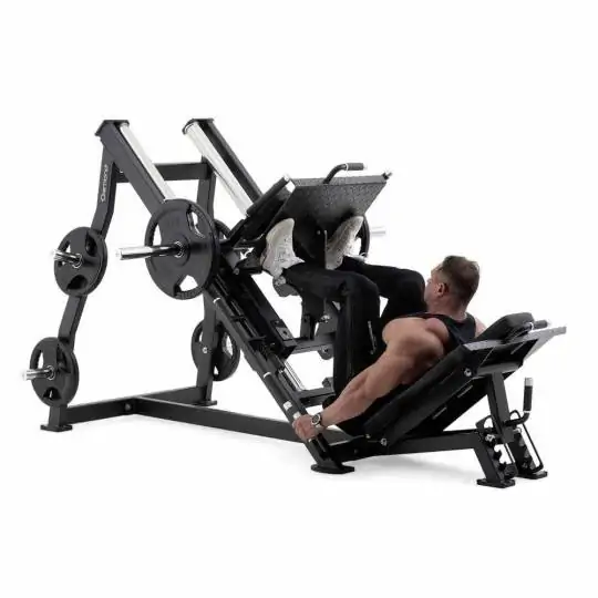 Combo Leg Press 45° / Hack Squat - Plate Loaded - Serie 500 - Diamond