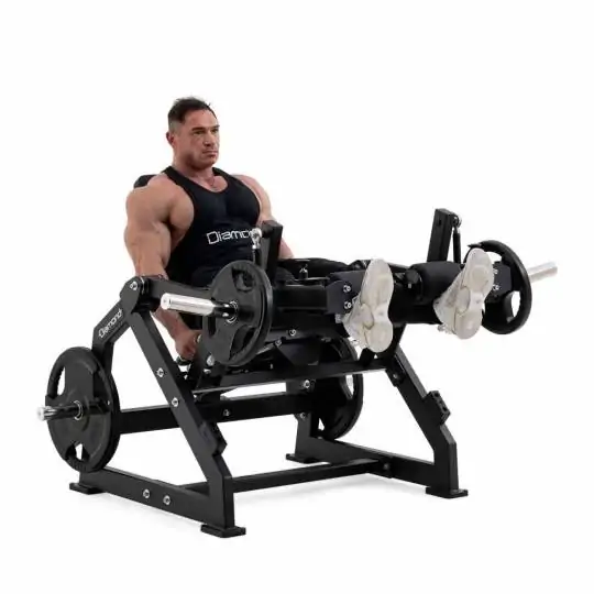 Leg Extension - Plate Loaded - Serie 500 - Diamond