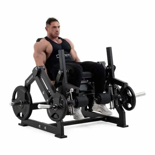Leg Extension - Plate Loaded - Serie 500 - Diamond