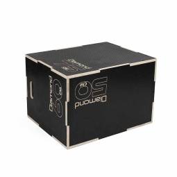 Box Pliometrico Plyo Box Legno Black Grip - Diamond