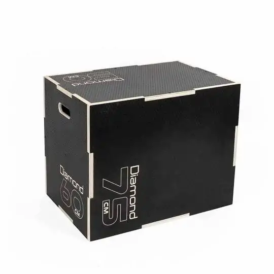 Box Pliometrico Plyo Box Legno Black Grip - Diamond