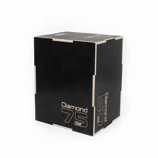 Box Pliometrico Plyo Box Legno Black Grip - Diamond