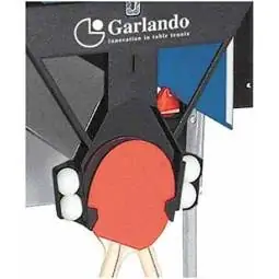 Tavolo PIng Pong per esterno Training Outdoor con ruote - piano blu