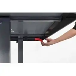 Tavolo PIng Pong per esterno Premium Outdoor con ruote - piano grigio