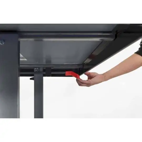 Tavolo PIng Pong per esterno Premium Outdoor con ruote - piano grigio