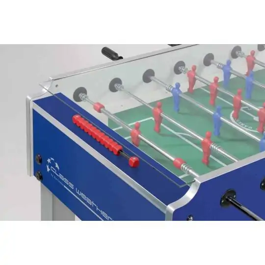 Calciobalilla Class Weatherproof con aste rientranti, con vetro superiore
