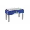 Calciobalilla Class Weatherproof con aste rientranti, con vetro superiore