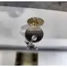 Calciobalilla Maracanà WHITE con aste uscenti (Linea bar con gettoniera)
