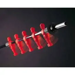 Calciobalilla Deluxe con aste rientranti (Linea bar con gettoniera)