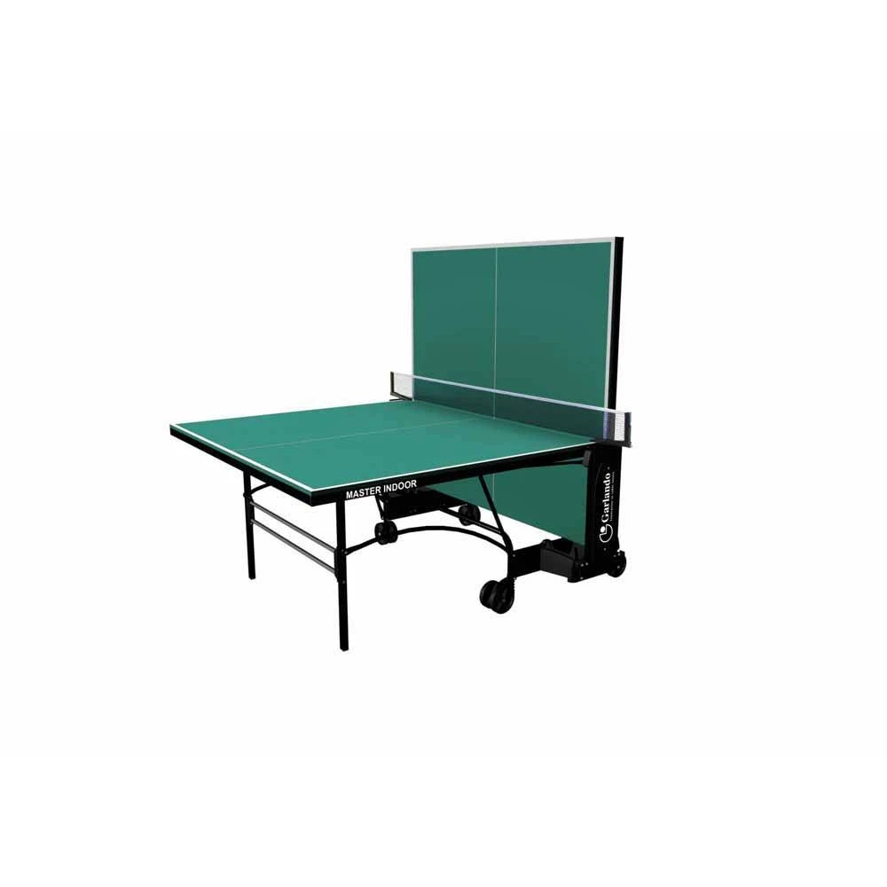 Tavolo Ping Pong Master Indoor con ruote, piano verde - Garlando