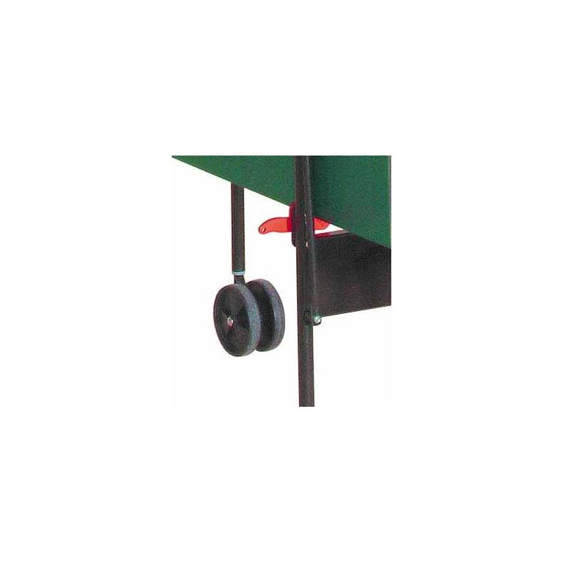 Tavolo Ping Pong Training Indoor con ruote, piano verde - Garlando