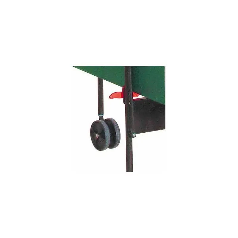 Tavolo Ping Pong Training Indoor con ruote, piano verde - Garlando