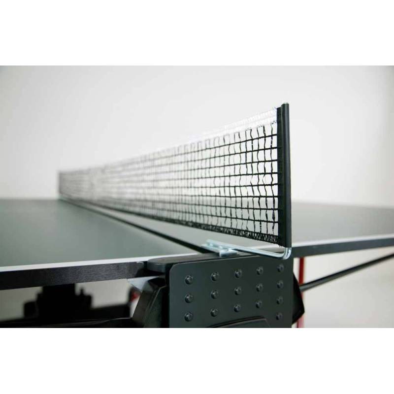 Tavolo Ping Pong Challenge Indoor verde, con ruote