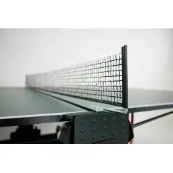 Tavolo PIng Pong per esterno Advance Outdoor con ruote - piano blu
