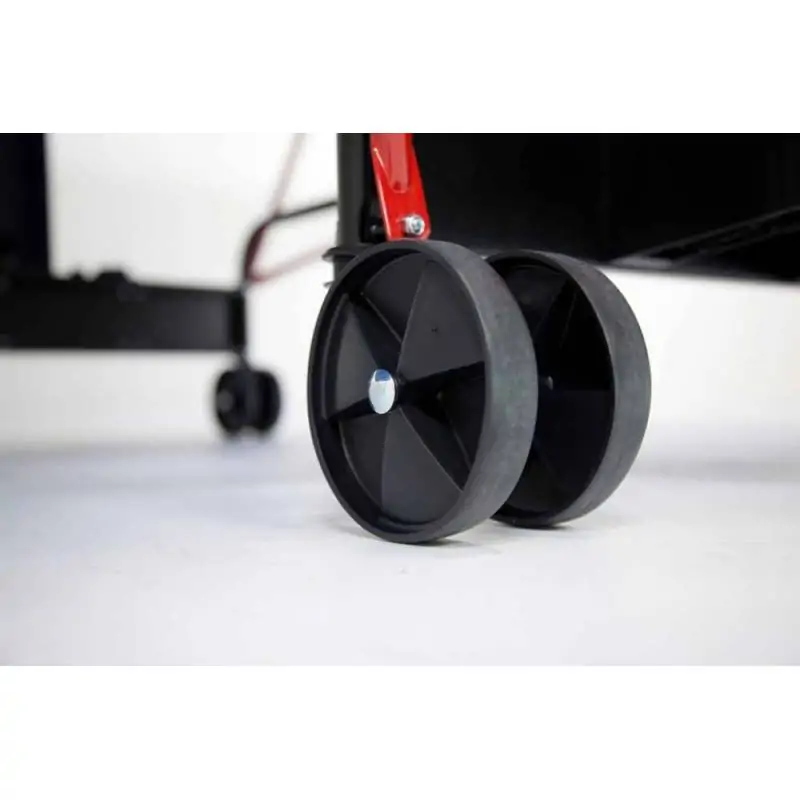 Tavolo PIng Pong per esterno Advance Outdoor con ruote - piano blu