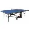 Tavolo PIng Pong per esterno Master Outdoor con ruote - piano blu