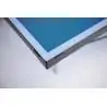 Tavolo PIng Pong per esterno Master Outdoor con ruote - piano blu