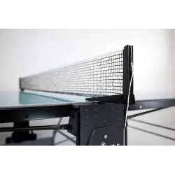 Tavolo PIng Pong per esterno Master Outdoor con ruote - piano blu