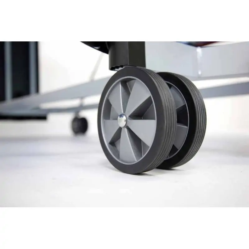 Tavolo PIng Pong per esterno Master Outdoor con ruote - piano blu
