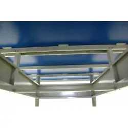 Tavolo PIng Pong per esterno Garden Outdoor - piano blu