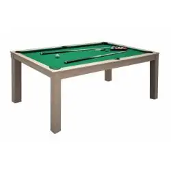 Tavolo Biliardo Miami piano gioco in mdf - Betulla