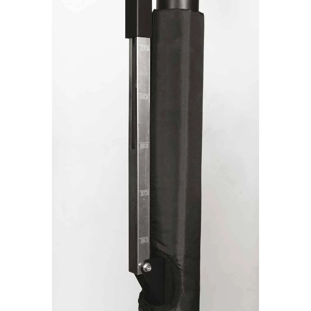 Orlando (con colonna e base zavorrabile) H. 225-305 cm