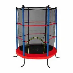 Trampolino COMBI XS per esterno, rete di protezione inclusa
