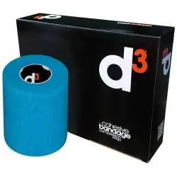 Cohesive Bandage Fascia Coesiva a Compressione, 100mm, conf. da 12 pz - D3